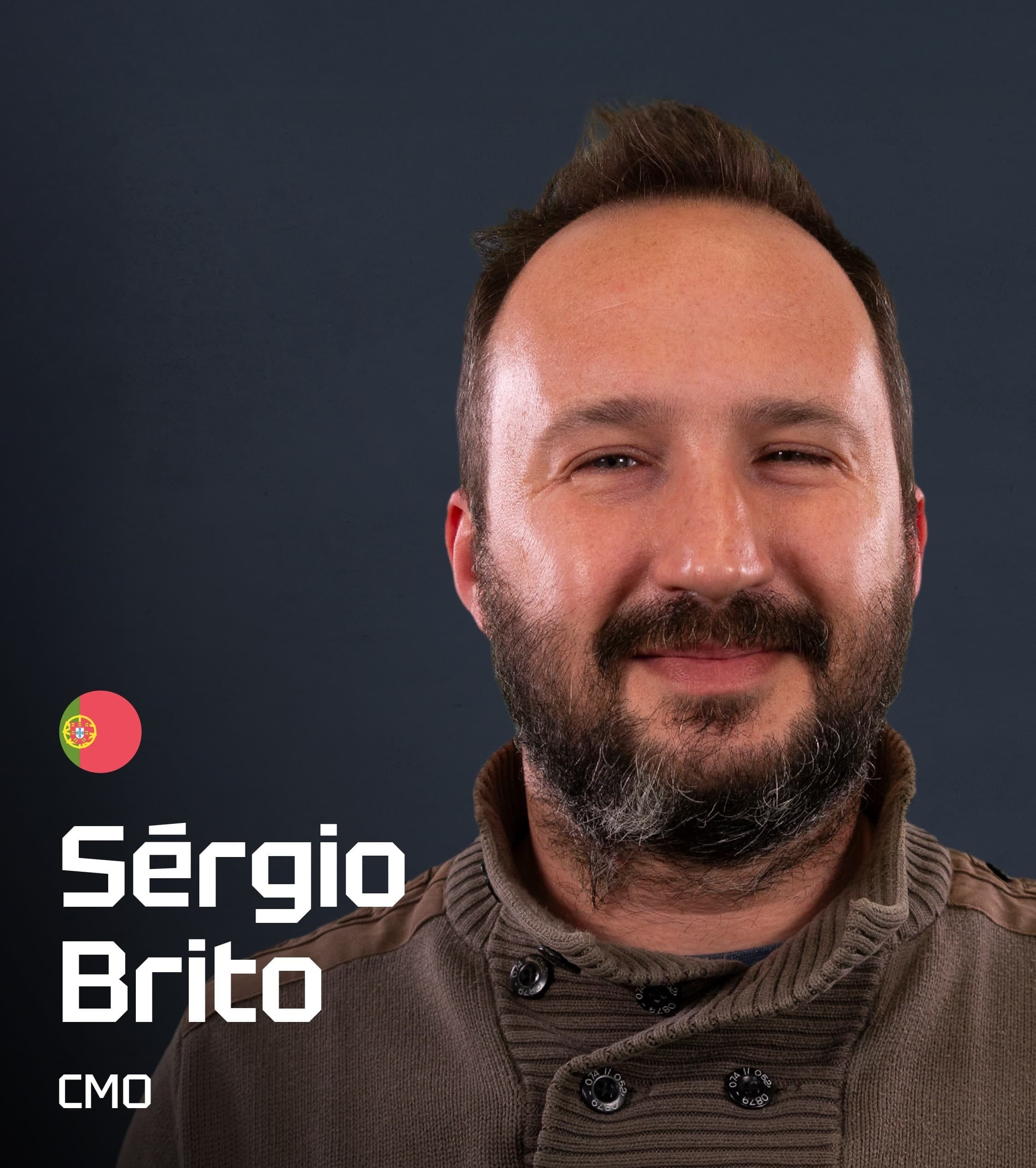 Sérgio Brito — team portrait and role