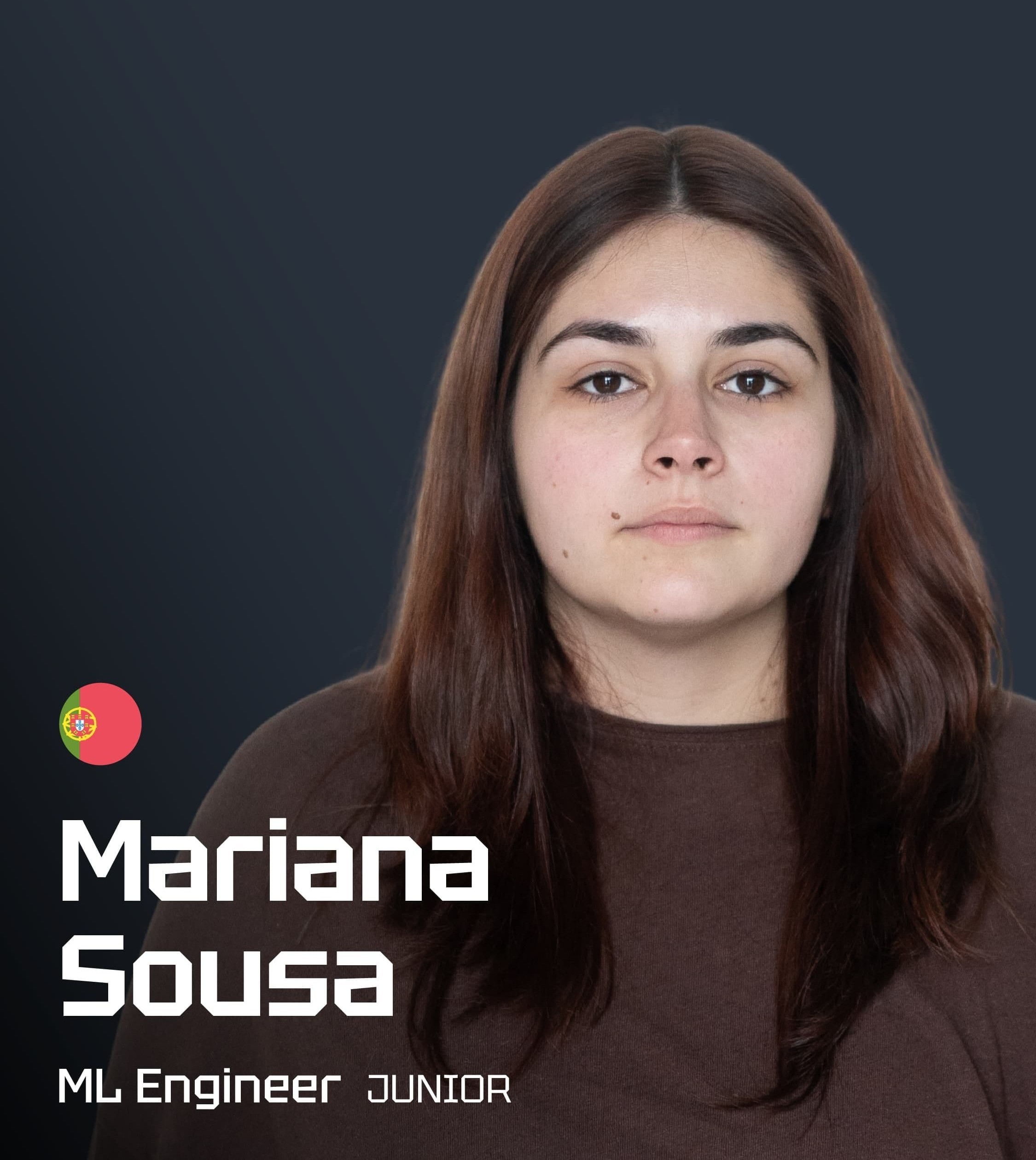 Mariana Sousa — team portrait and role
